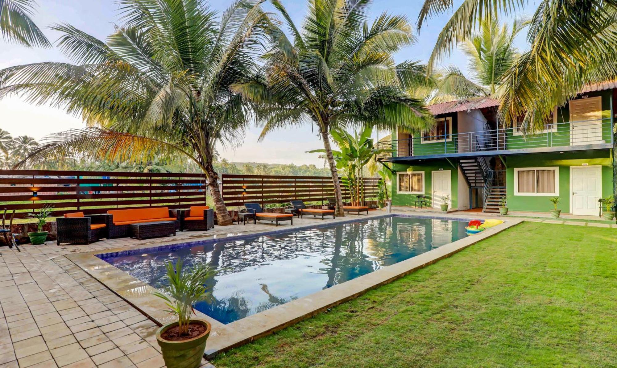 Treebo Morjim Banyan Resort Exterior foto