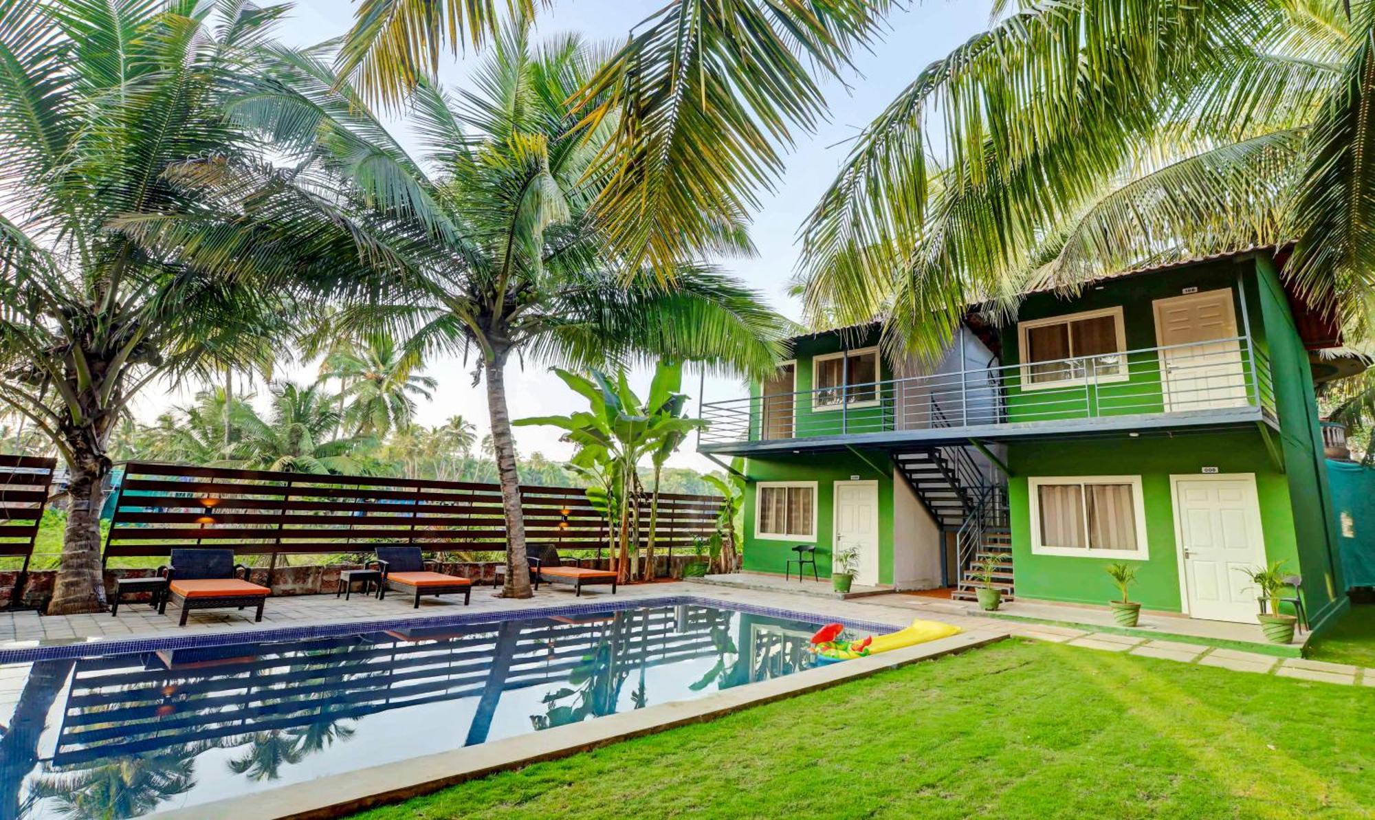 Treebo Morjim Banyan Resort Exterior foto
